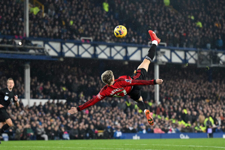 Everton 0 Manchester United 3: Was Garnacho’s overhead kick Premier League’s greatest?