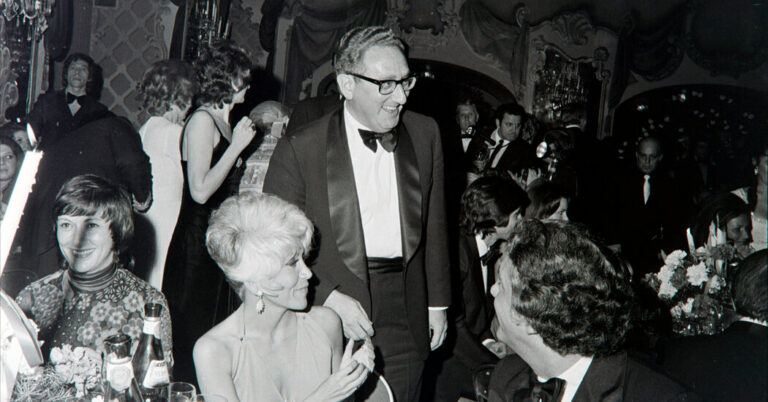 Henry Kissinger’s High Society Life in New York With Celebrities