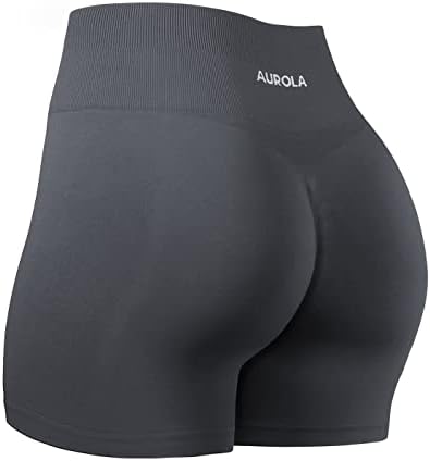 AUROLA Dream Collection Workout Shorts for Women Scrunch Seamless Soft High Waist Gym Shorts