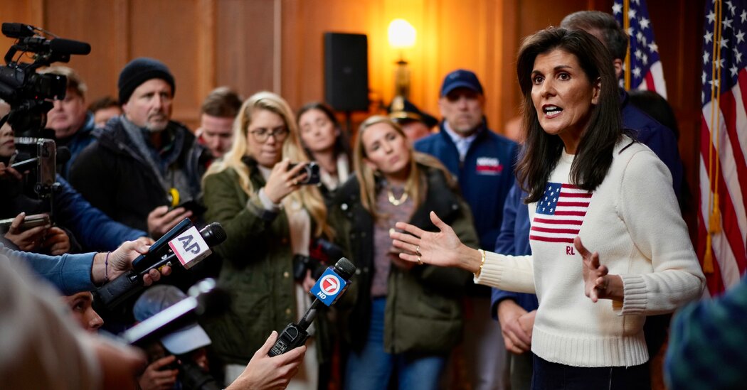 Haley Suggests Trump Is ‘in Decline’ After He Confused Her for Pelosi
