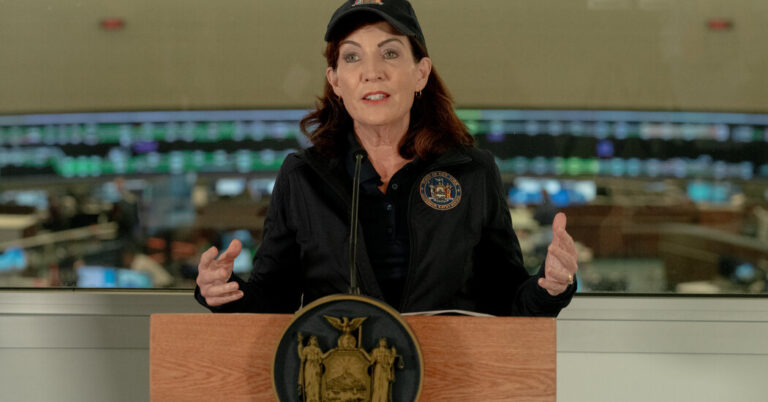 Hochul Warns of Lingering Floods and Outages in New York State