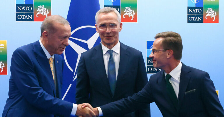 Turkey’s Parliament Backs Sweden’s NATO Membership Bid